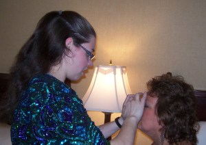 Ouch! You stuck your finger in my eye.